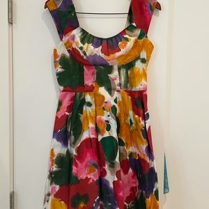 Calvin Klein Floral Dress - Size 4